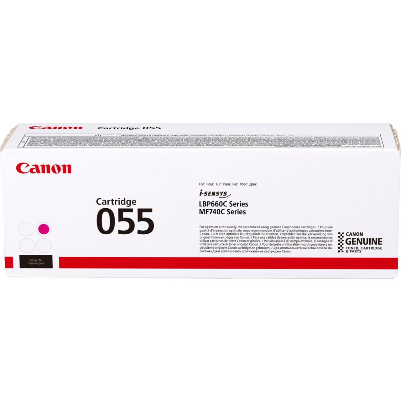 CANON CRG-055H M MAGENTA KIRMIZI 2.100 SAYFA TONER MF742