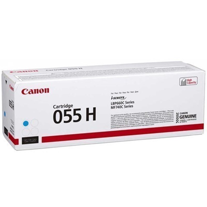 CANON CRG-055H C CYAN MAVI YUKSEK KAPASITE TONER M745