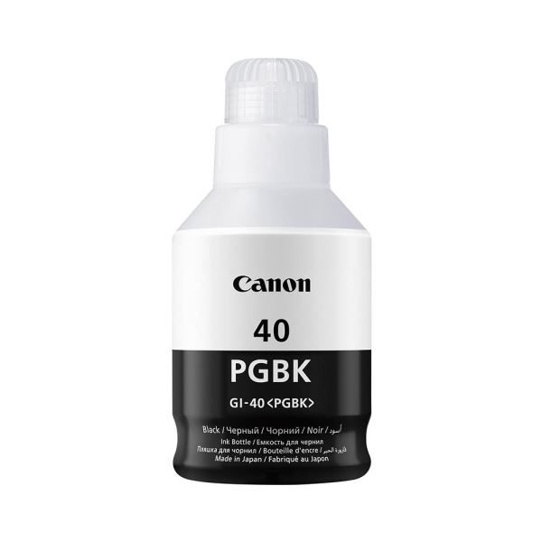 CANON GI-40BK BLACK SIYAH SISE MUREKKEP G6040-G5040