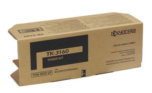 KYOCERA TK-3160 ORJINAL FOTOKOPI TONERI ECOSYS M3145DN P3045-3055-3060-3065 12.500 SAYFA