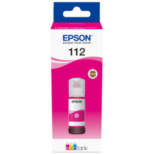 EPSON T06C3 (112) MAGENTA KIRMIZI SISE MUREKKEP 13T06C34A