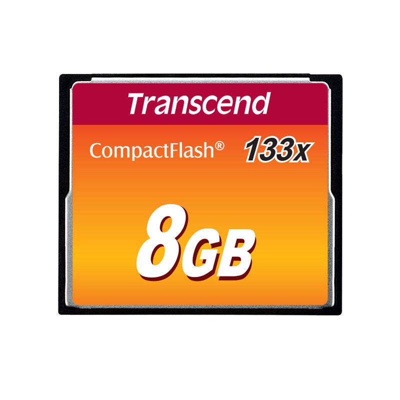 TRANSCEND 8GB CF133 133X HAFIZA KARTI