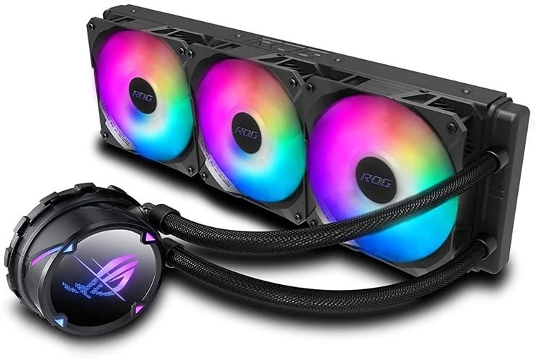 ASUS ROG STRIX LC II 360 ARGB AURA SYNC RGB 120MM ADRESLENEBILIR RGB FAN SIVI CPU SOGUTUCUSU V3