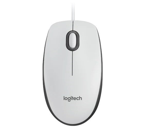 LOGITECH M100 KABLOLU OPTIK MOUSE BEYAZ 910-006764