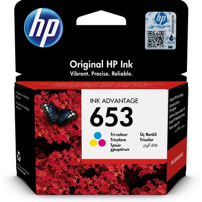 HP 653 COLOR RENKLI KARTUS 3YM74AE