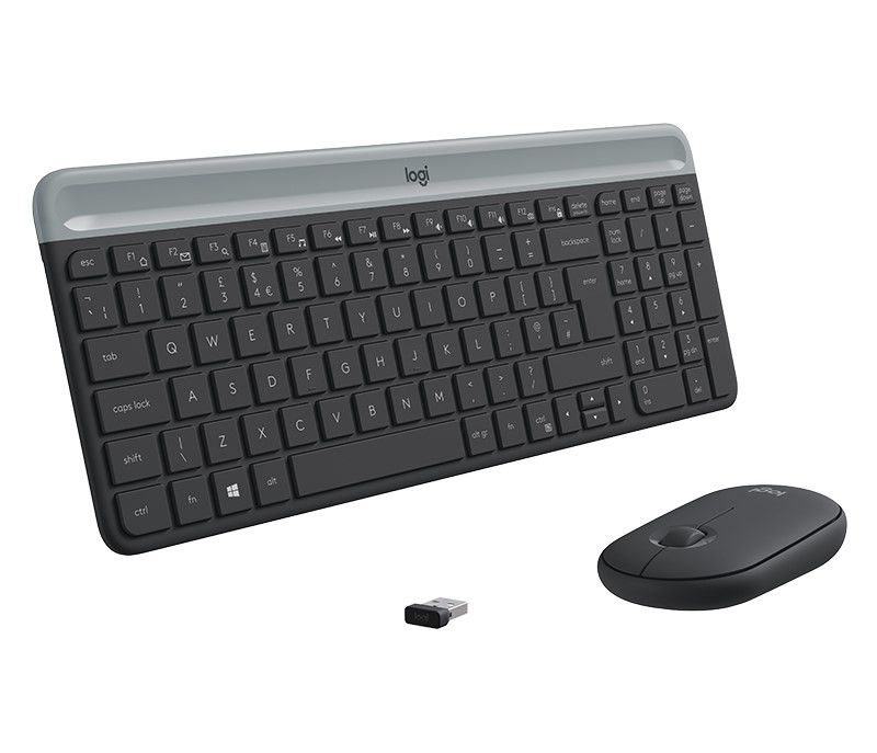 LOGITECH MK470 KABLOSUZ KLAVYE & MOUSE SETI-SIYAH 920-009435