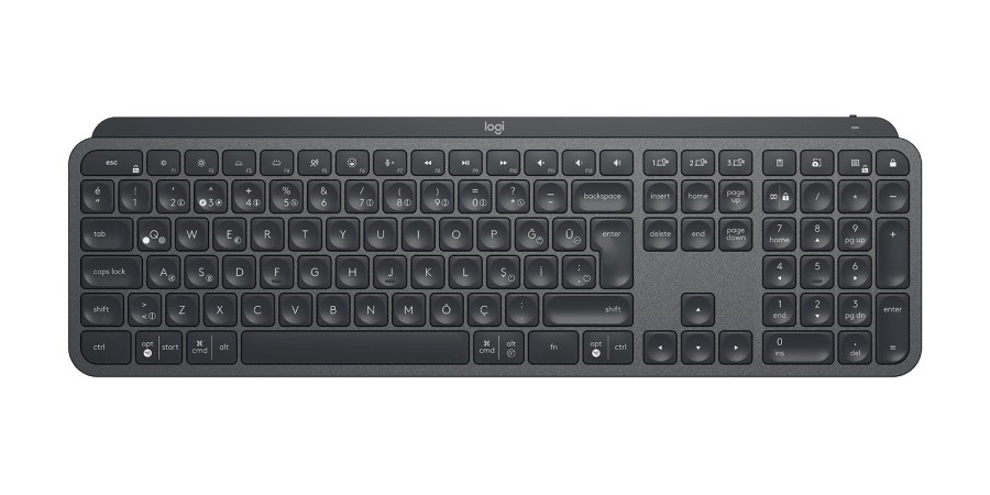 LOGITECH MX KEYS GELISMIS KABLOSUZ KURUMSAL KLAVYE 920-010254