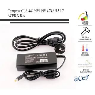 COMPAXE CLA-449 19V 7.1A 5.5-1,7 ACER NOTEBOOK ADAPTOR