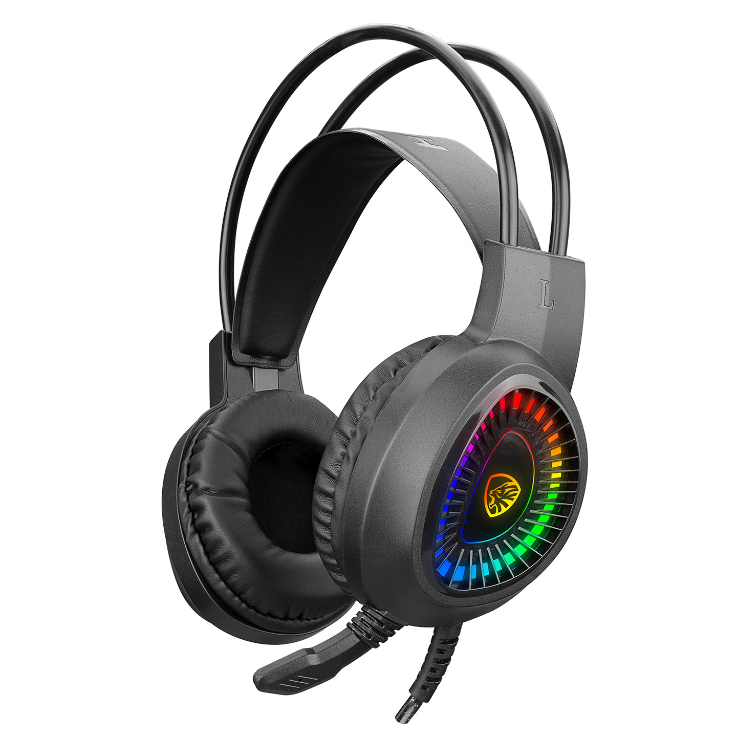 HYTECH HY-G3 EAGLE SIYAH 7.1 USB SURROUND RGB LEDLI GAMING OYUNCU MIKROFONLU KULAKLIK