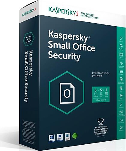 KASPERSKY SMALL OFFICE SECURITY 5PC+5MD+1FS 3 YIL BOX