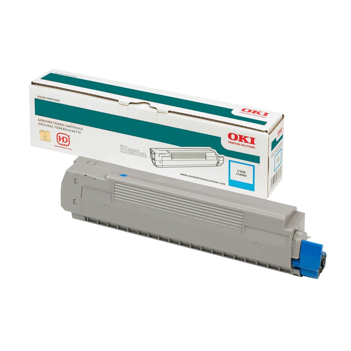 OKI ES7470-ES7480 11.000 SAYFA CYAN MAVI TONER 45396215