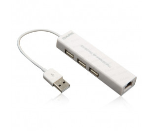 DARK DK-AC-USB23L CON. MASTER U23L ETHERNET GIRISLI 3 PORT USB 2.0 HUB