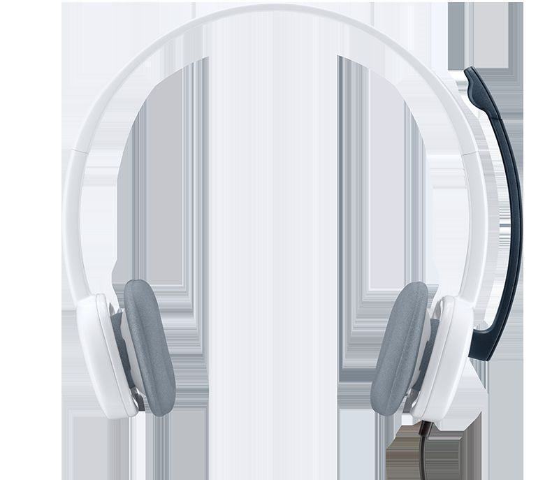 LOGITECH H150 KABLOLU COCONUT- CLOUD WHITE HEADSET 981-000350