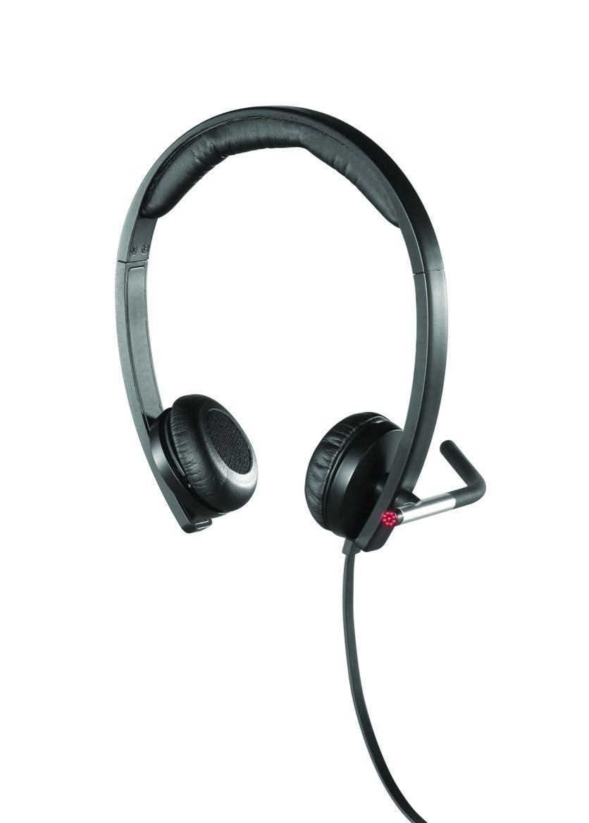 LOGITECH H650E STEREO USB HEADSET 981-000519