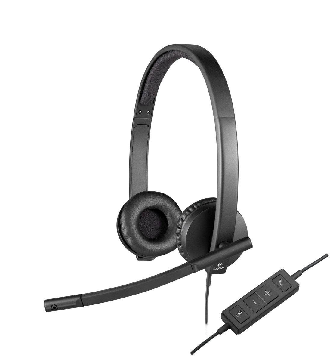 LOGITECH H570E STEREO USB HEADSET 981-000575