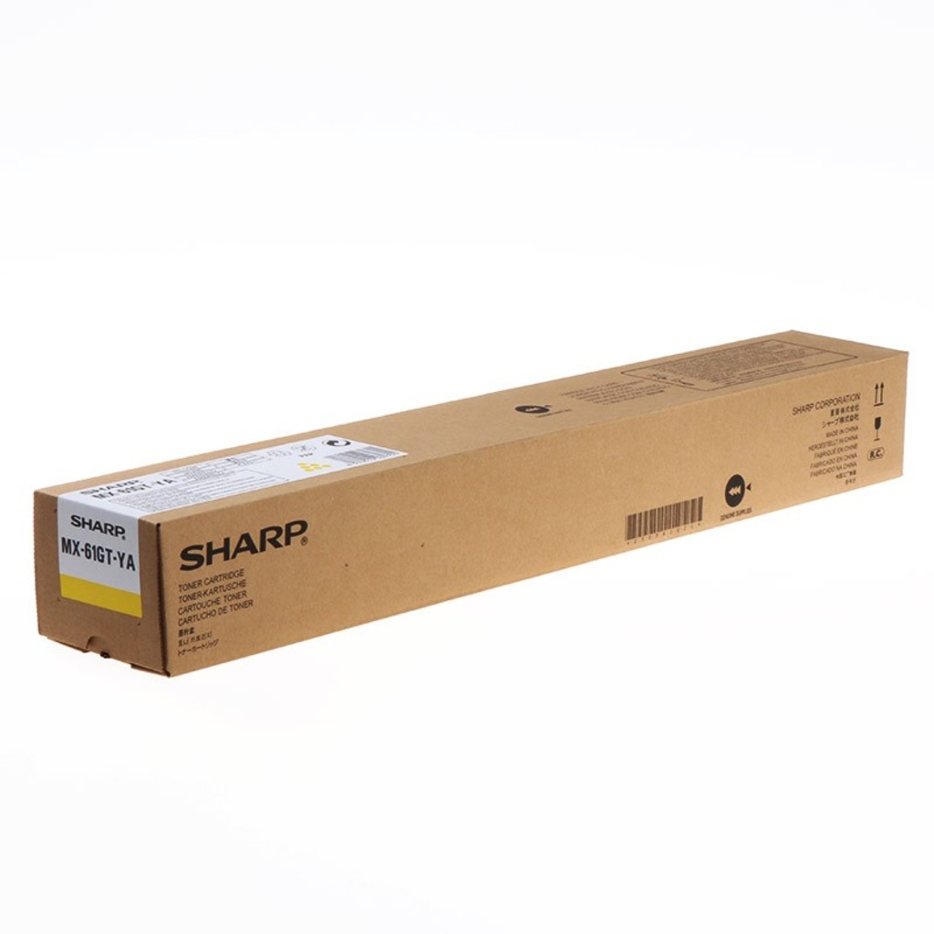 SHARP MX-61GTYA YELLOW SARI ORJINAL FOTOKOPI TONERI MX-2630-2651-3050-3550-3070 24.000 SAYFA