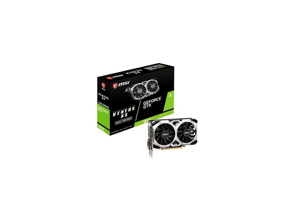 MSI GEFORCE GTX1650 DIRECTX 12 D6 VENTUS XS OCV1 4GB 128-BIT GDDR6 PCI E 3.0 X16 HDCP EKRAN KARTI