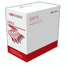 HIKVISION DS-1LN6U-G CAT6 UTP NETWORK 305MT GRI KABLO( U-UTP SOLID COPPER, 0.55 MM, GRAY)