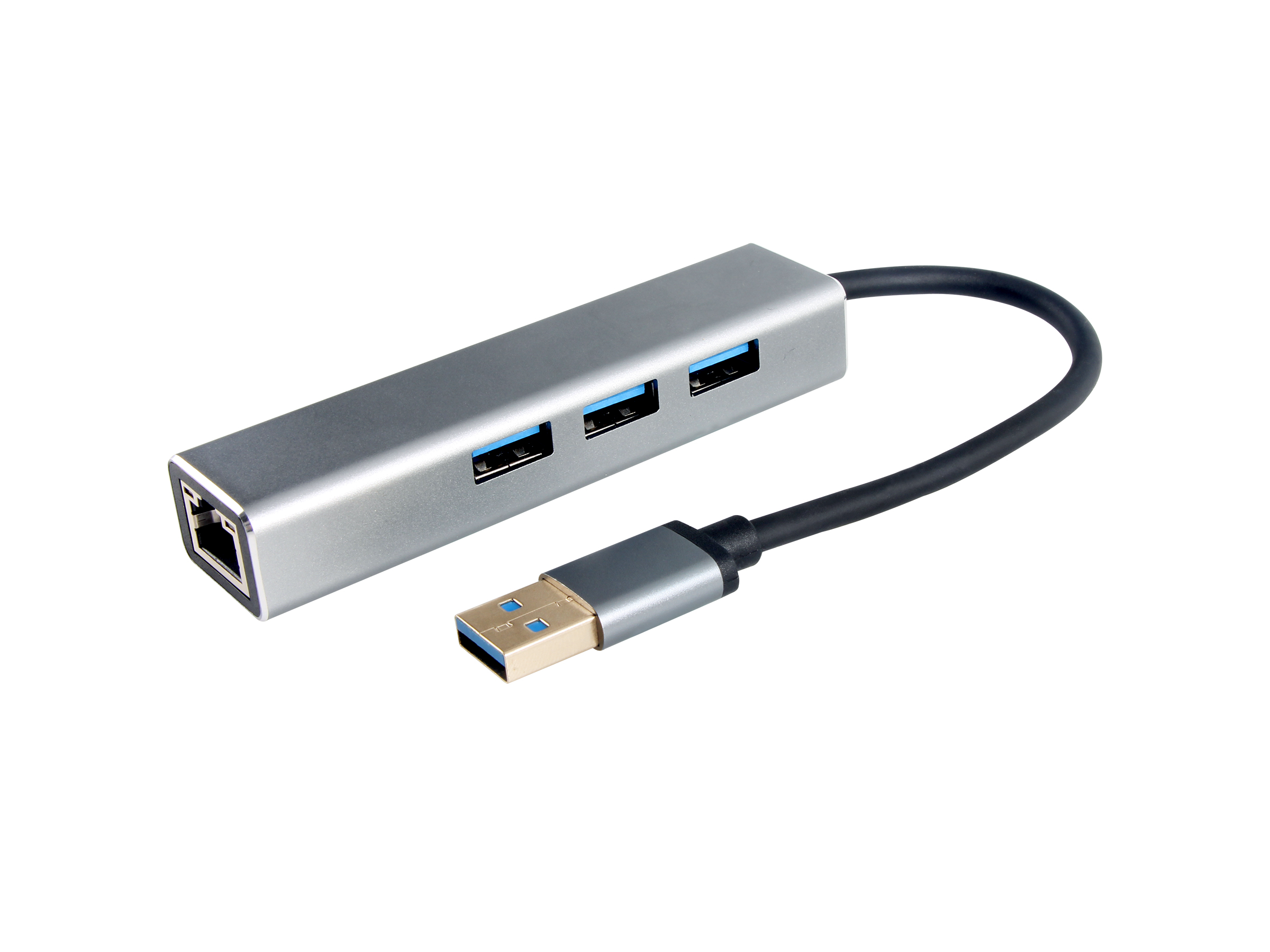 VCOM DH312A USB 3.0 TO USB3.0-3+RJ45 COKLAYICI