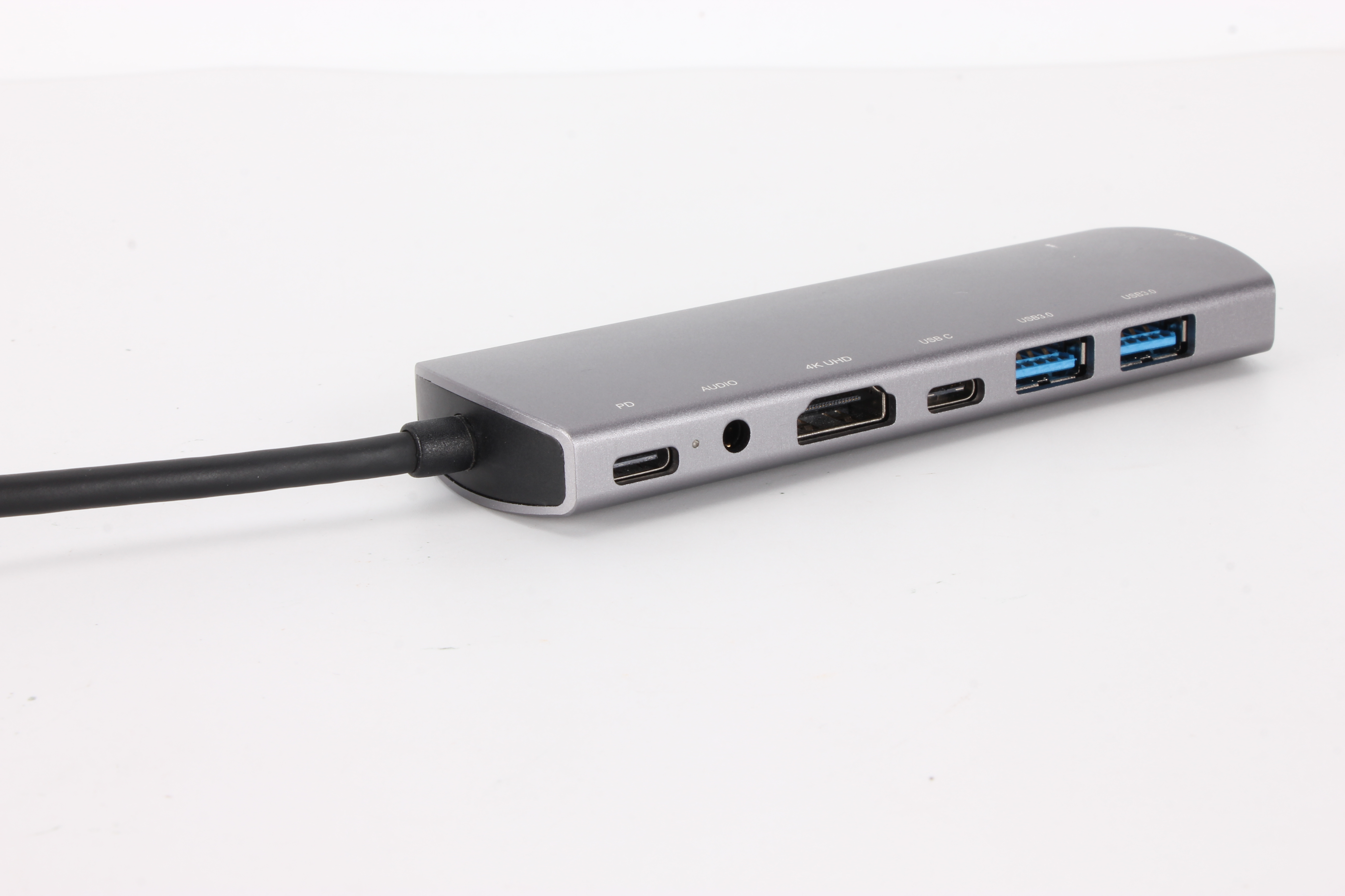 VCOM CU465 TYPE-C TO HDMI+USB-2+RJ45+AUDIO+USB-C+PD COKLAYICI