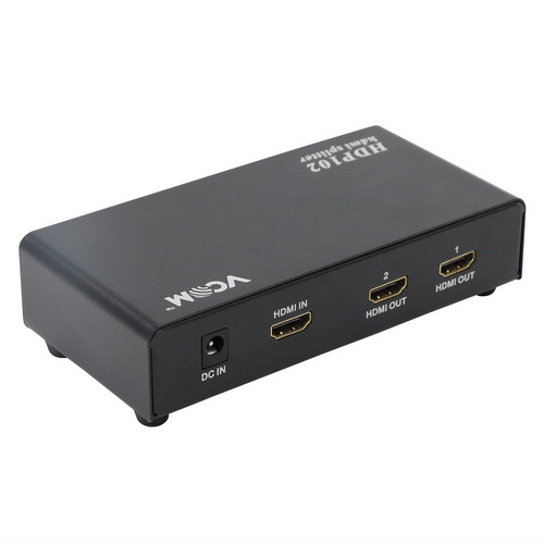 VCOM DD444 1-4 PORT 1.4V 4K@30HZ METAL HDMI SPLITTER