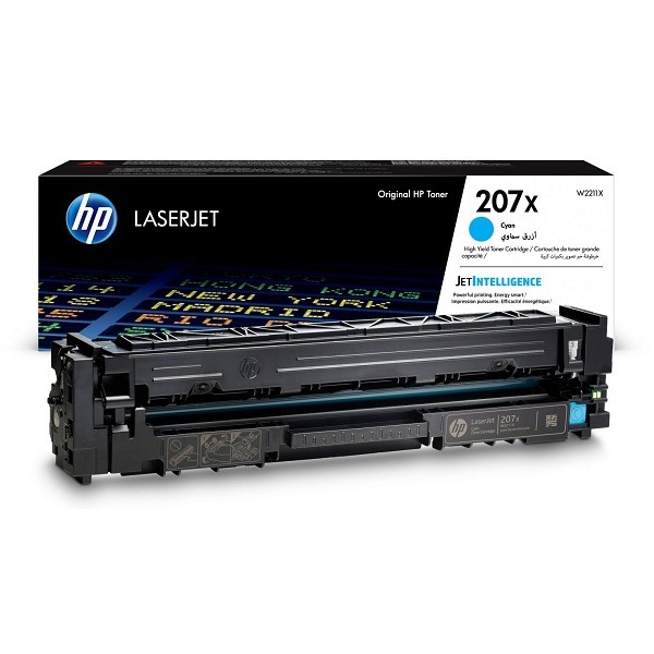 HP 207X CYAN MAVI 2.450 SAYFA TONER W2211X