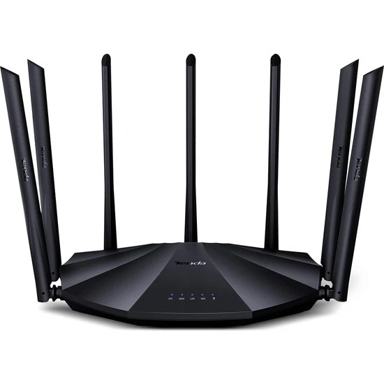 TENDA A23 2100 MBPS 4 PORTLU ROUTER 7 ANTEN ROUTER