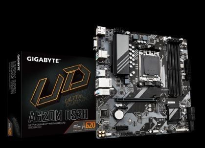 GIGABYTE ANAKART AMD AM5 MATX A620M GAMING X AX