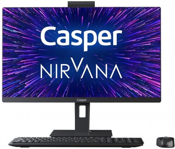 CASPER NIRVANA ONE A70.1155-BV00X-V I5 1155G7 16GB 500GB M.2 SSD DOS 23.8" FHD PIVOT AIO BILGISAYAR