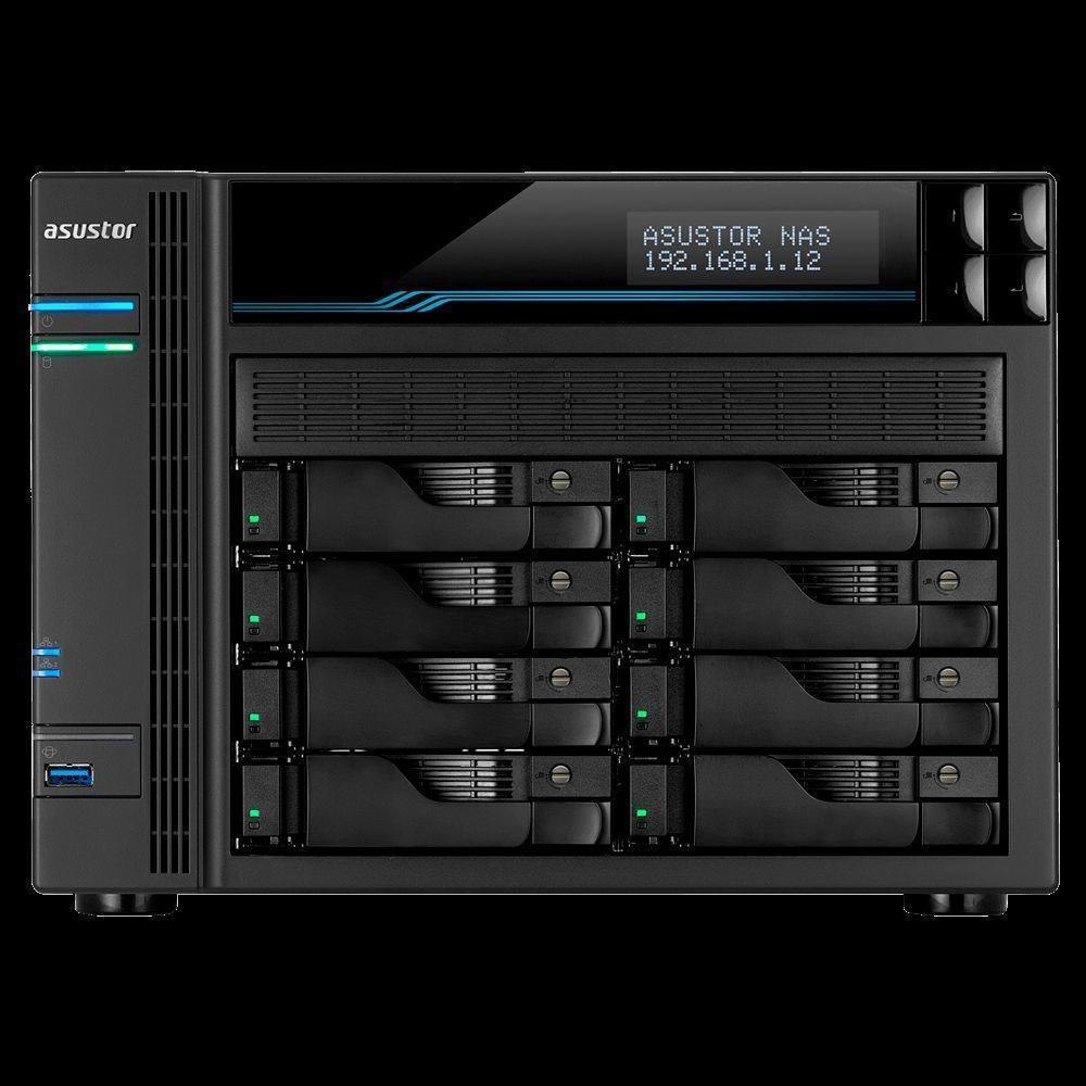 AS6508T ASUSTOR 8 SLOT NAS I-2.1GHZ QUAD 8GB DDR4 2X10G