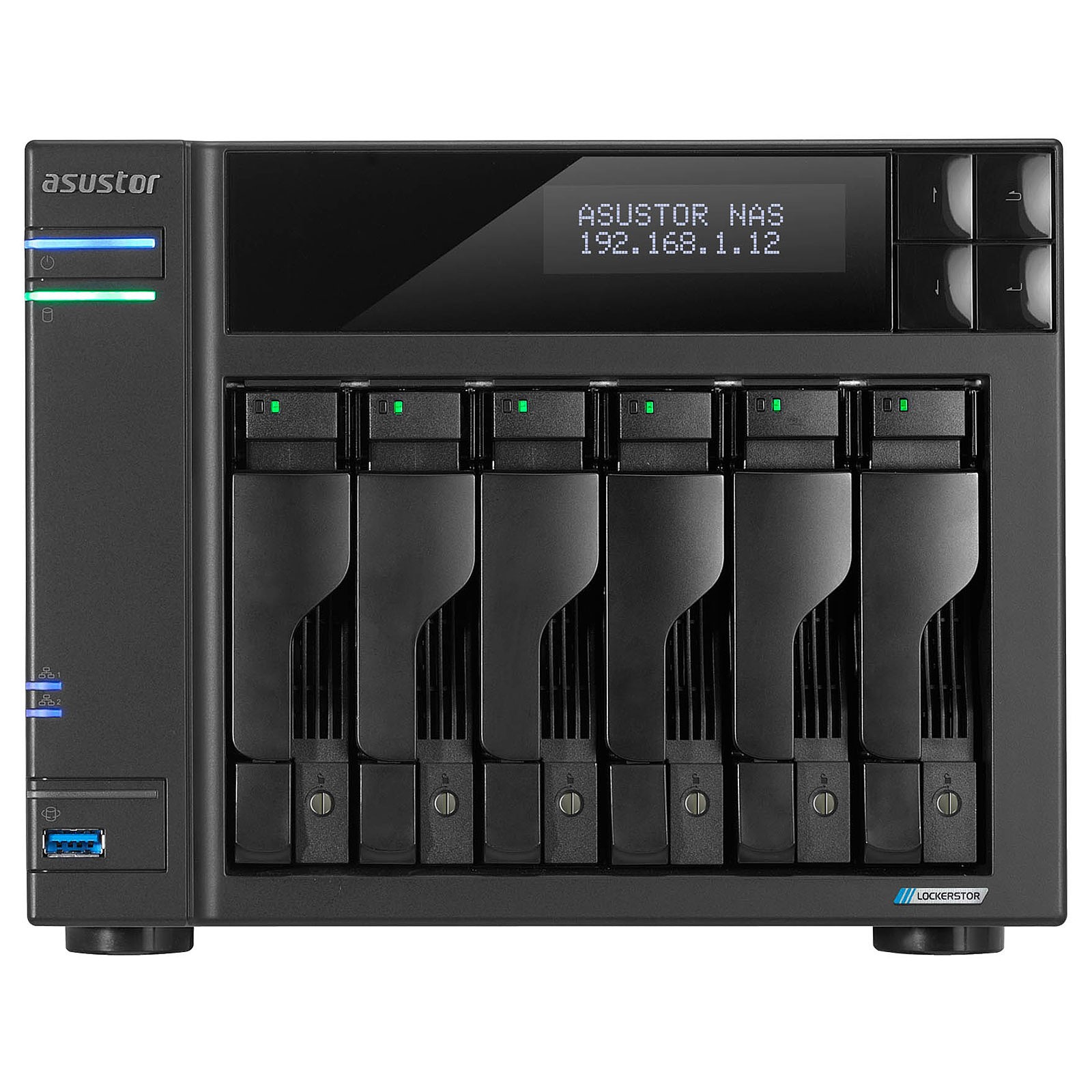 ASUSTOR AS6706T 6 YUVALI 8GB DDR4 NAS DEPOLAMA ÜNİTESİ