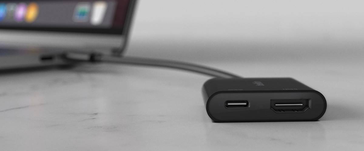 AVC002BTBK BELKIN USB-C SARJ + HDMI COGALTICI