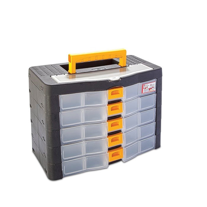 ASRIN ASR-2071 5 LI MONOBLOK ORGANIZER CEKMECE (19X39X26 CM)