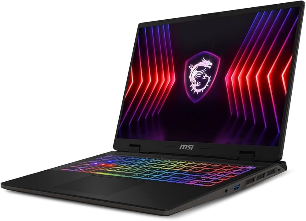 MSI NB SWORD 16 HX B14VGKG-473XTR I7-14650HX 32GB DDR5 RTX4070 GDDR6 8GB 1TB SSD 16.0 FHD+ 144Hz DOS