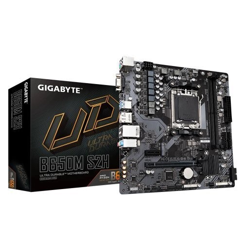 GIGABYTE ANAKART AMD AM5 MATX B650M S2H