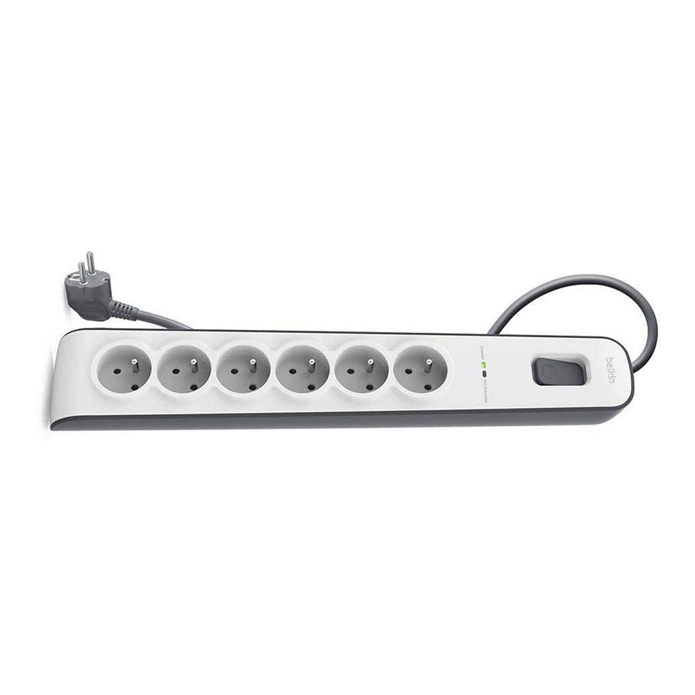 BSV603VF2M BELKIN 6-OUTLET SURGE PROTECTION STRIP 2M POWER CORDBELKIN 6-OUTLET SURGE PROTECTION STRIP 2M POWER CORD