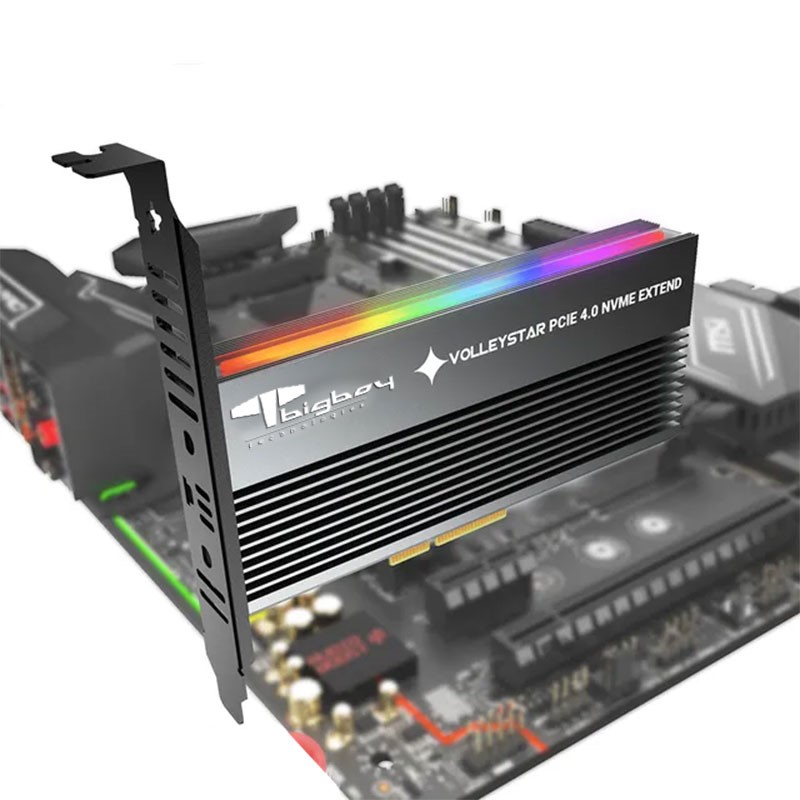 BIGBOY PCIE 4.0 X4 M.2 X4 SOGUTUCULU RGB 1XNVME CEVIRICI UNITE