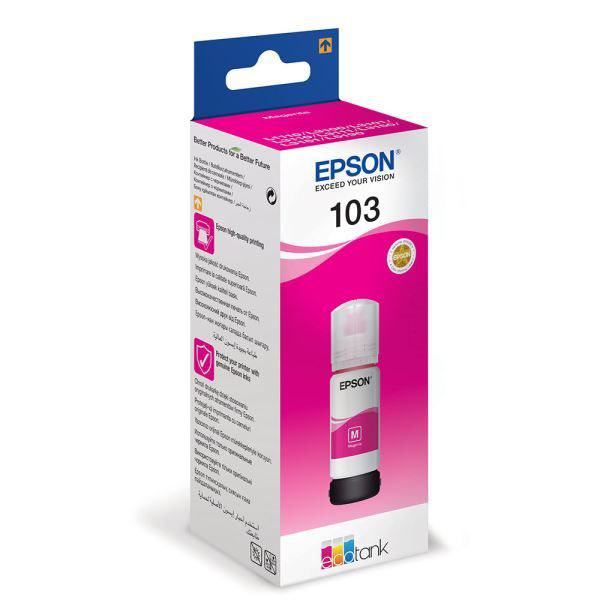 EPSON C13T00S34A (103) KIRMIZI MUREKKEP KARTUS 65ML L5190, L3160, L3156, L3151, L3150, L3111, L3110, L1110