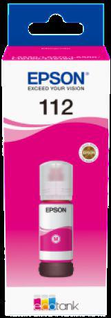 EPSON 112 ECOTANK PIGMENT KIRMIZI (RED) MUREKKEP SISE