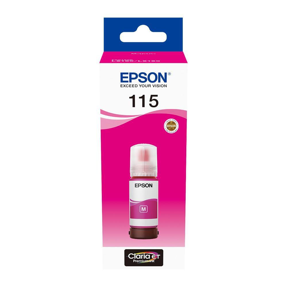 EPSON C13T07D34A 115 ECOTANK KIRMIZI MUREKKEP SİSE