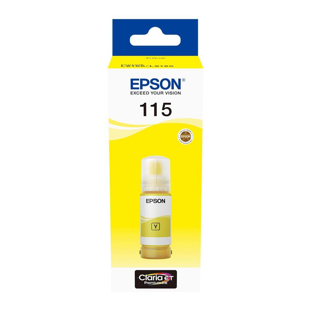 EPSON C13T07D44A 115 ECOTANK SARI MUREKKEP SİSE