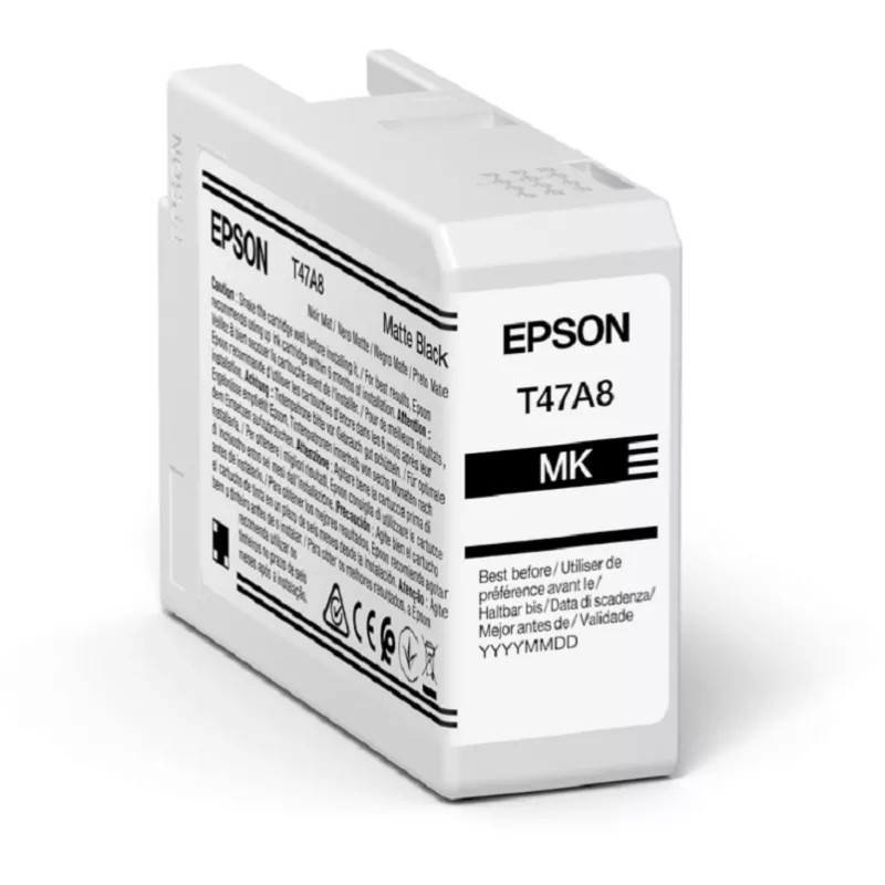 EPSON SURECOLOR T47A8 MAT SIYAH 50ML