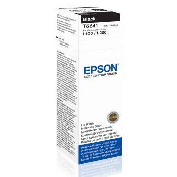 EPSON C13T66414A SIYAH MUREKKEP KARTUS 70ML L550, L200, L220, L3557, L365