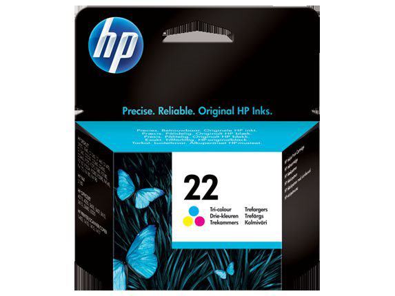 HP C9352AE (22) UC RENKLI MUREKKEP KARTUSU 165 SAYFA