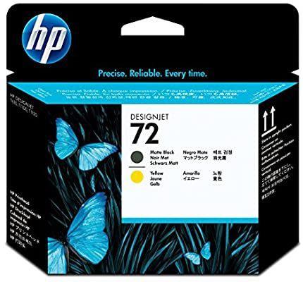 HP C9384A (72) MAT SIYAH VE SARI BASKI KAFASI