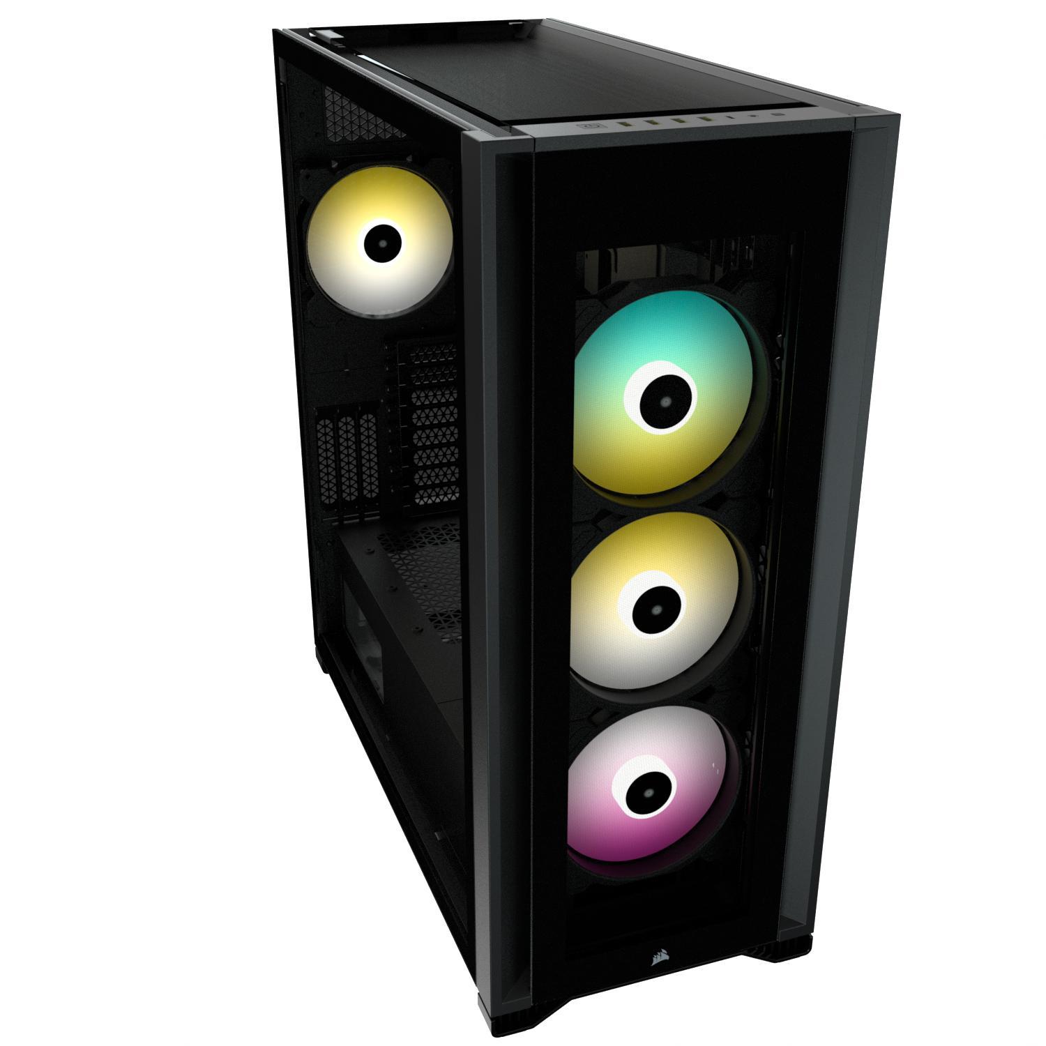 CORSAIR CASE - CC-9011226-WW 7000X RGB, BLACK