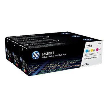 HP CF371AM (128A) CAMGOBEGI-MACENTA-SARI 3 LU PAKET TONER 1.300 SAYFA