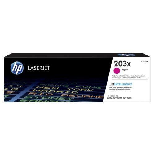 HP CF543X (203X) MACENTA YUKSEK KAPASITELI TONER 2.500 SAYFA