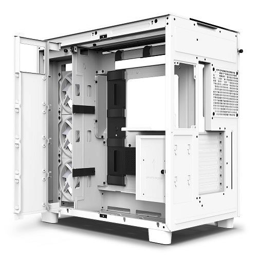 NZXT CM-H91EW-01 H SERIES H9 ELITE EDITION ATX MID TOWER CHASSIS ALL WHITE COLOR