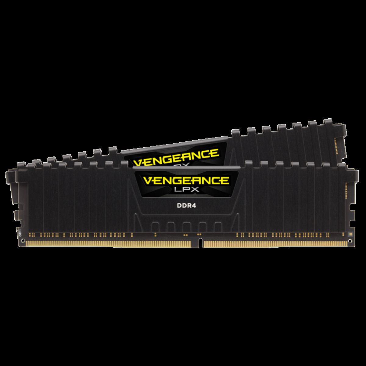 CORSAIR CMK16GX4M2D3600C18 16GB (2X8GB) DDR4 3600MHZ CL18 VENGEANCE BLACK